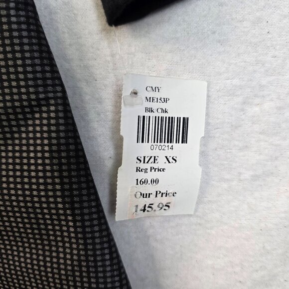 Sun Kim Oversized XS Black Asymmetric Tunic Whimsigoth Luxury Designer USA New - Picture 8 of 10